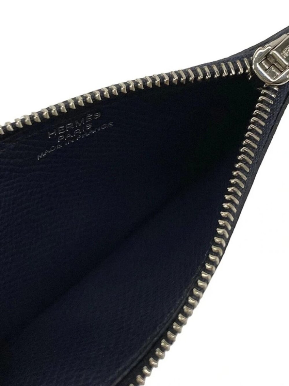 HERMES Constance Slim Blue Indigo Veau Epsom B Other Style Wallet - Picture 5 of 13